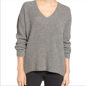 Madewell V-Neck Wool Sweater